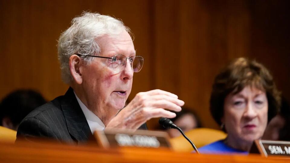 Image for McConnell hammers Hegseth over Pentagon funding plan, alienating allies