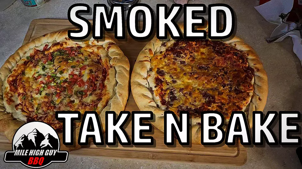 Smoked Take N Bake Papa Murphy s Pizza Traeger Cooking Mile