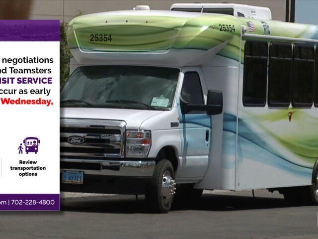 Las Vegas paratransit strike could disrupt rides for seniors, disabled