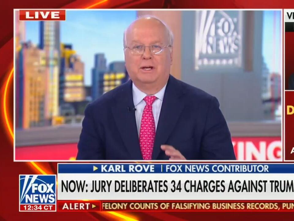 Karl Rove Warns That a Guilty Verdict Could Cost Trump Wisconsin