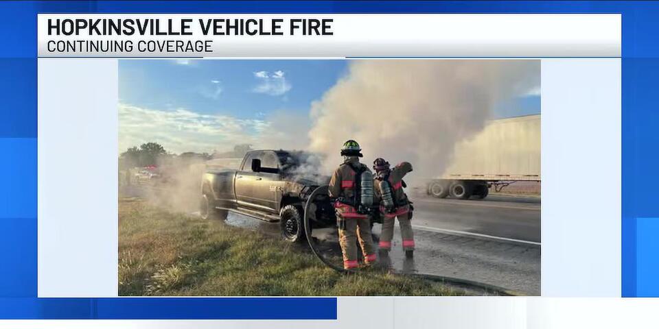 Hopkinsville Fire Department responds to vehicle fire, caution advised ...