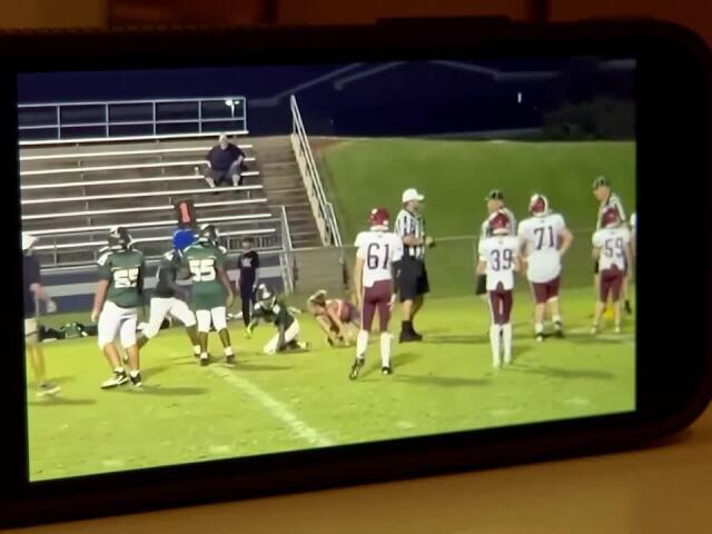 Teen faces charges for tackling player, says she was protecting brother