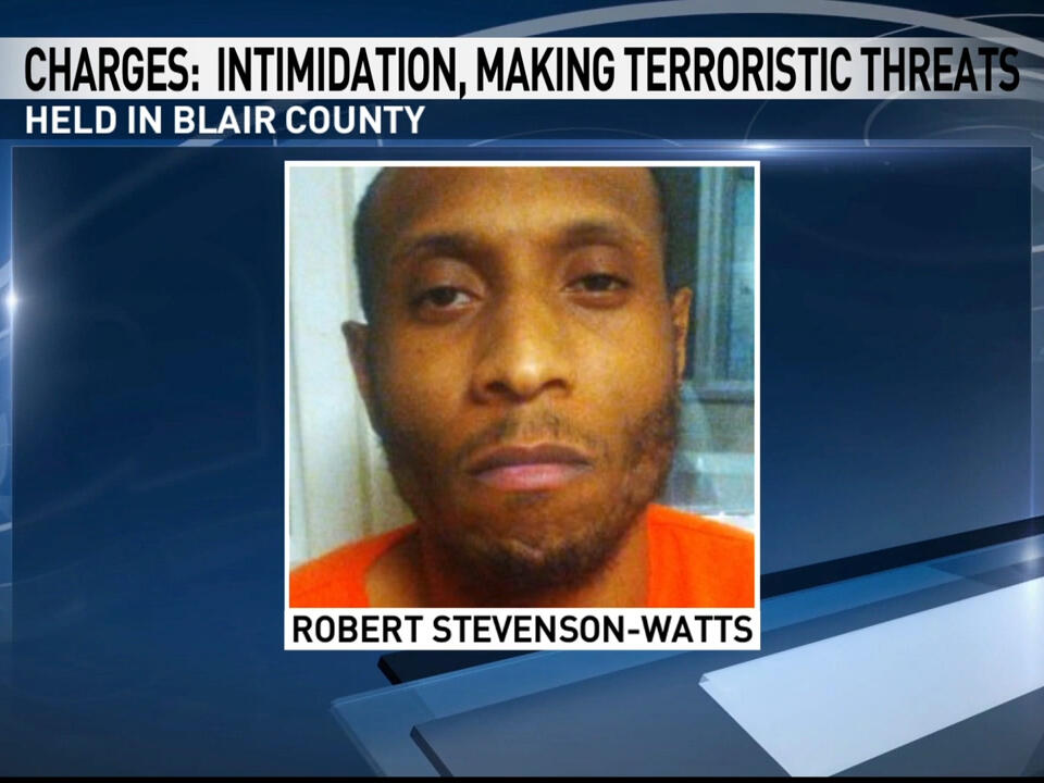 Johnstown Man Arrested In Altoona On Witness Intimidation Charges