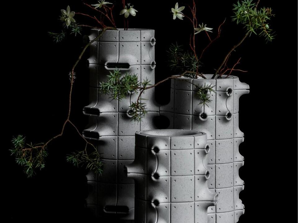 Neo-Brutalist Vases Look Like Tiny Towers, Even Without Flowers - NewsBreak