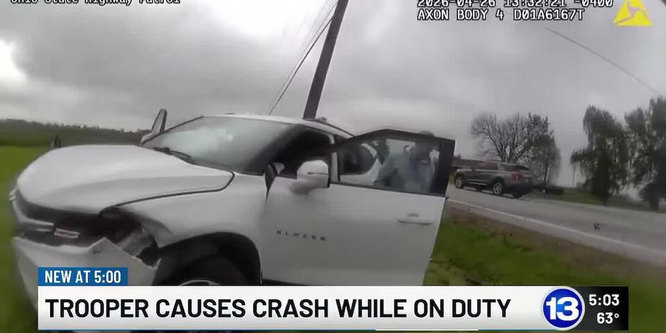 Ohio State Highway Patrol trooper cited after crash in Sandusky County ...