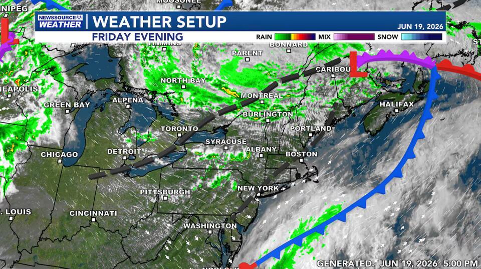 More Shower Chances Likely for the Weekend, with some Sunny Breaks Sneaking in at Times