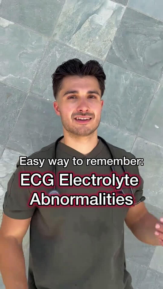 Easy Trick For Ecg Electrolyte Abnormalities рџ Save This From My