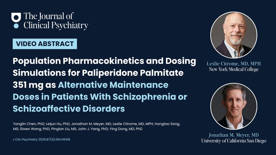 Population Pharmacokinetics and Dosing Simulations for Paliperidone ...