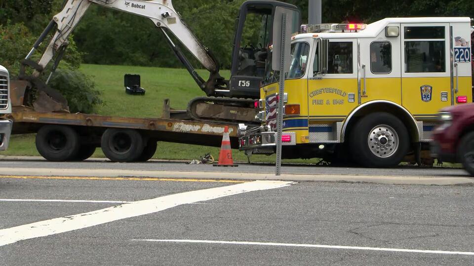 Driver charged in crash that hit Chesterfield fire truck - NewsBreak