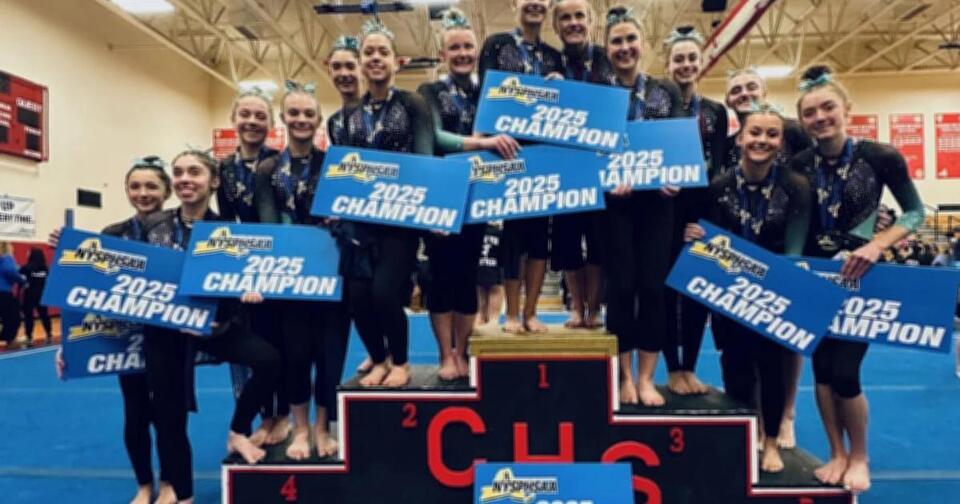 New Hartford junior Grayson Gall earns honors as state's top gymnast ...