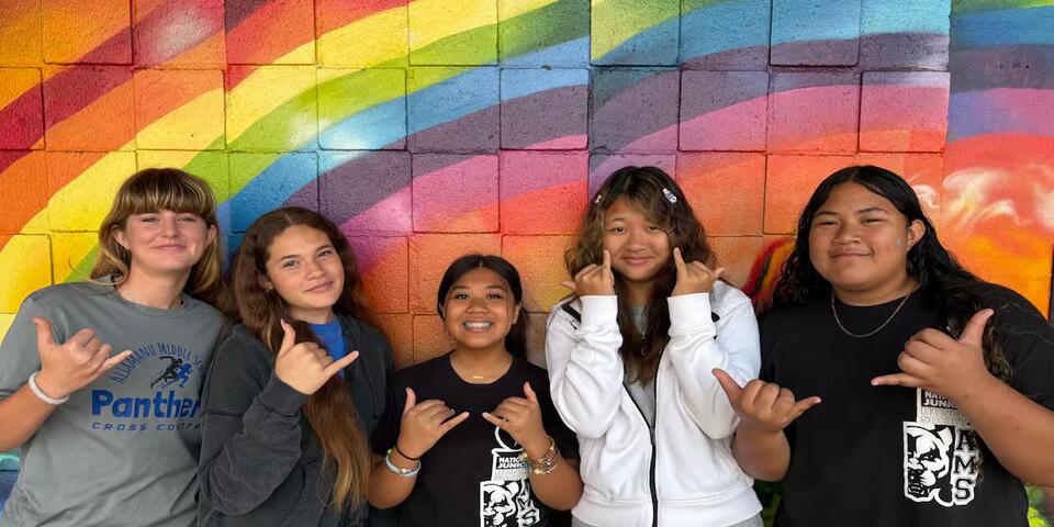 Aliamanu Middle School students win Design Thinking AI Challenge ...