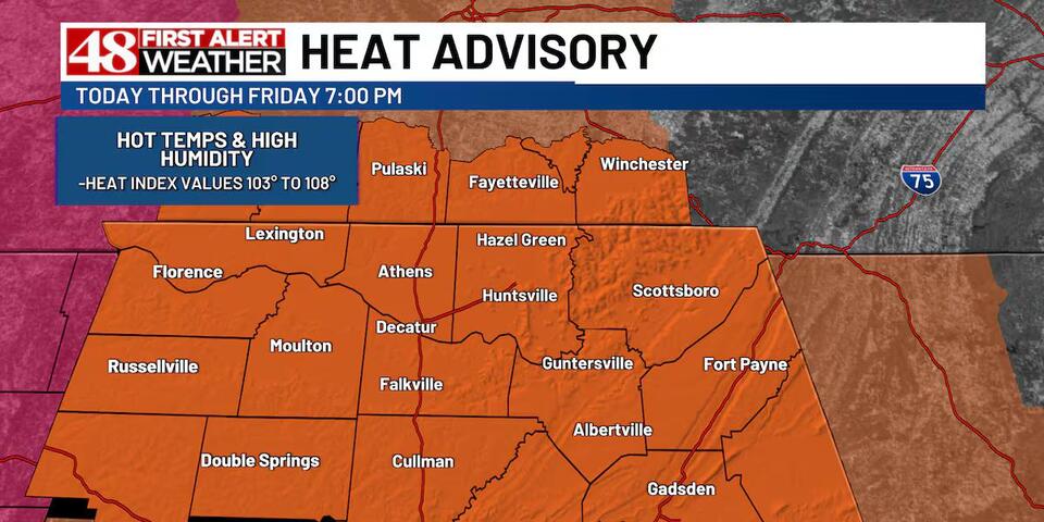 Dangerous heat & humidity with storm chances through Friday - NewsBreak