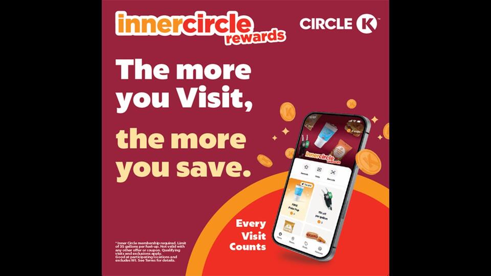 Circle K Redesigns Inner Circle Loyalty Program