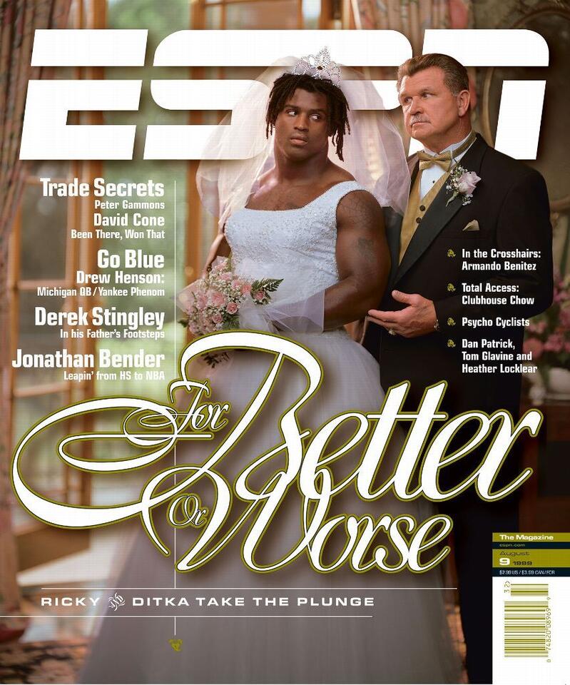 Did Ricky Williams & Mike Ditka Actually Get Married & Have a son ...