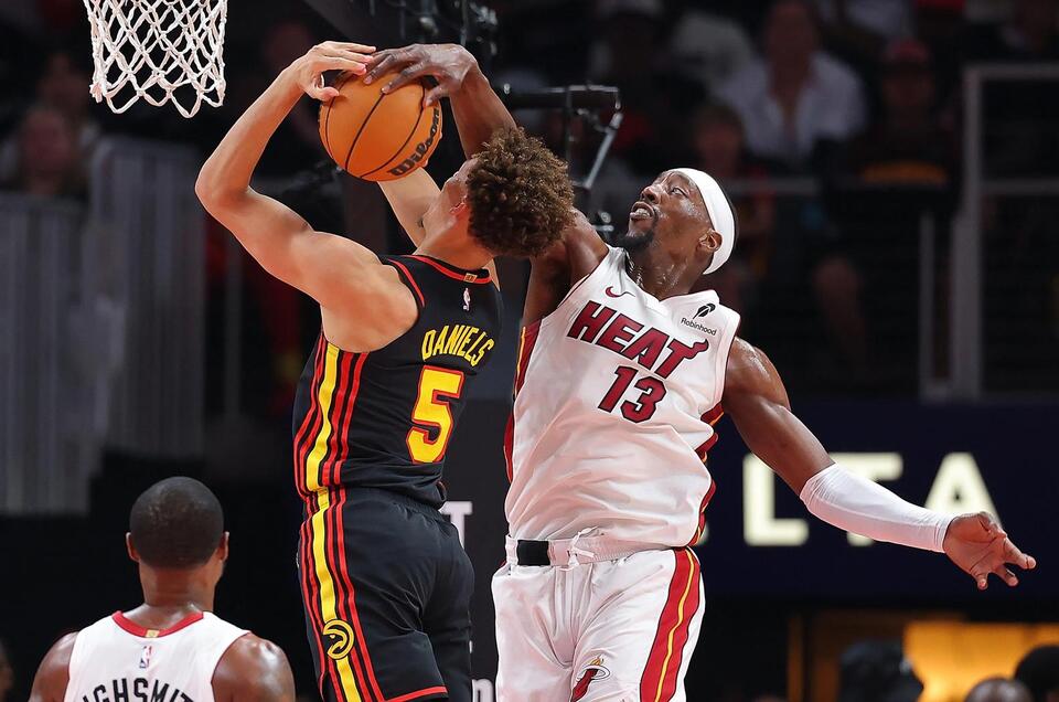 Image for Bam Adebayo says voting for Defensive Player of the Year is 'political'