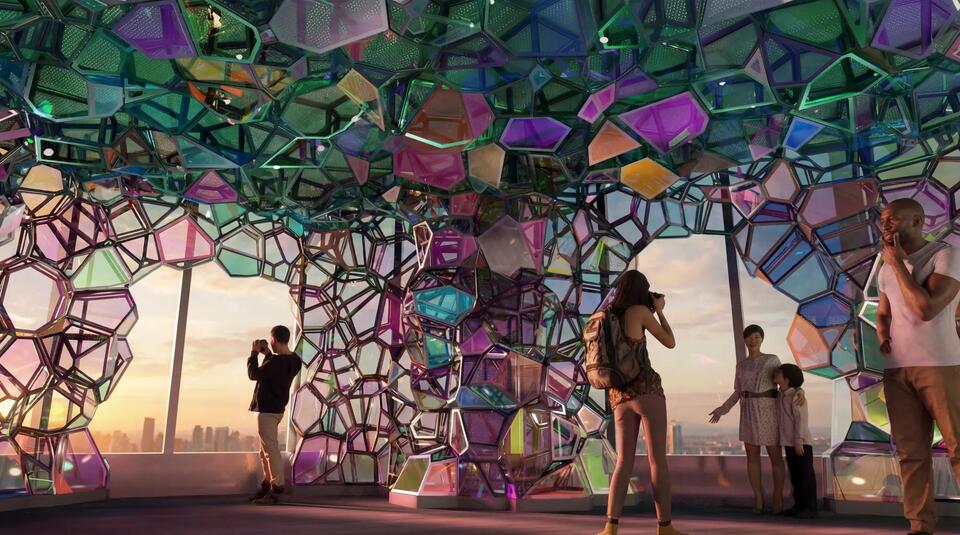 Edge at Hudson Yards unveils new immersive installations of light and ...