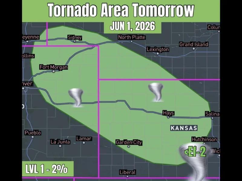 Supercell Tornado Threat With Very Large Hail and Damaging Winds ...
