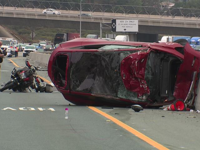 1 person dead in multi-vehicle crash on Interstate 805 in Chula Vista ...