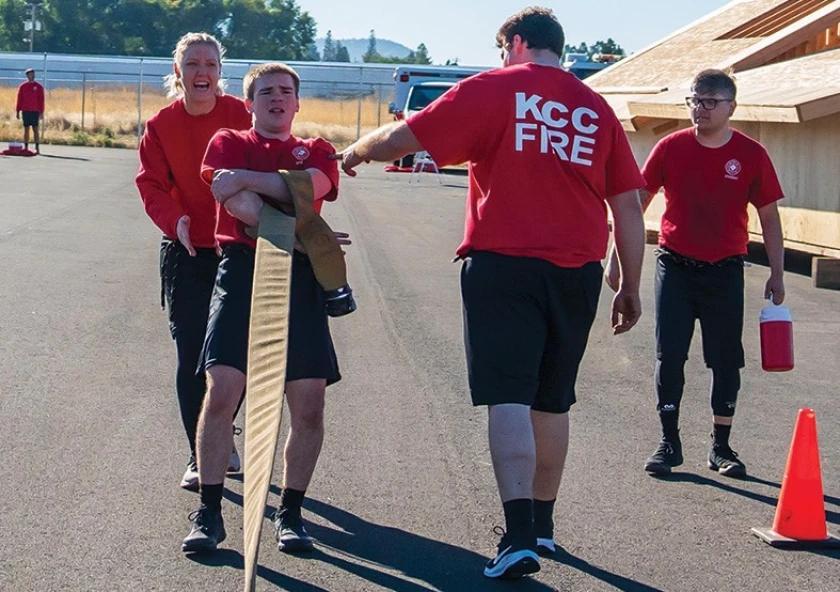 Klamath students get an early start on EMT, fire careers