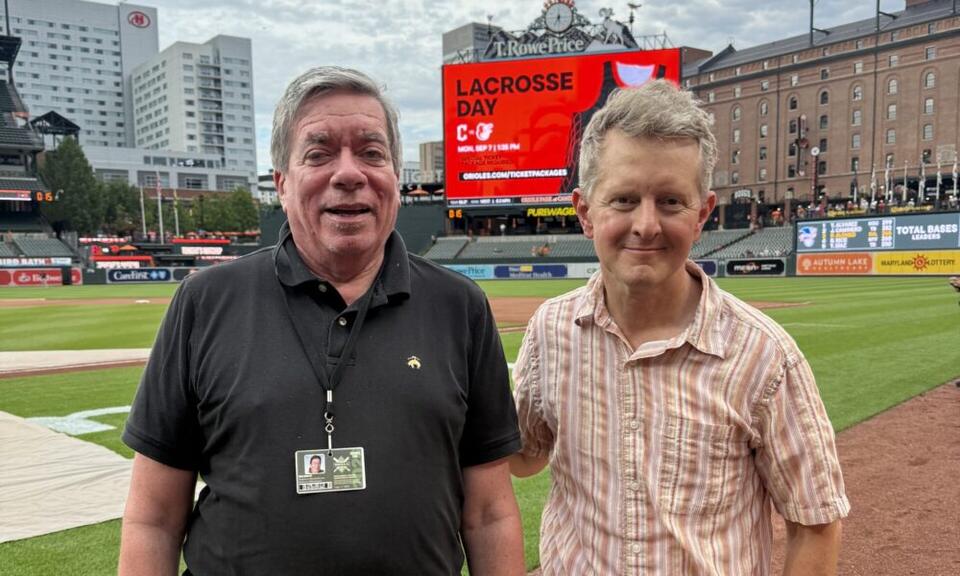 Who was at the Orioles’ game last night? The answer is Jeopardy’s Ken Jennings