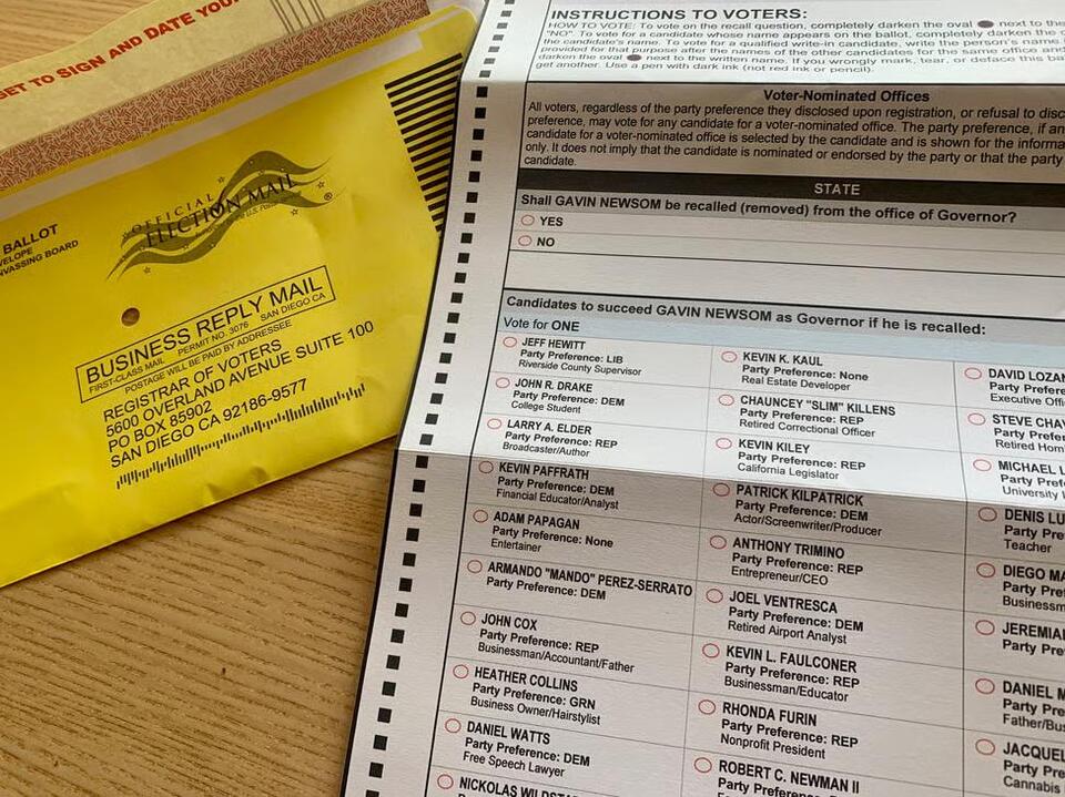 Judge advances claims over party labels on California ballots - NewsBreak