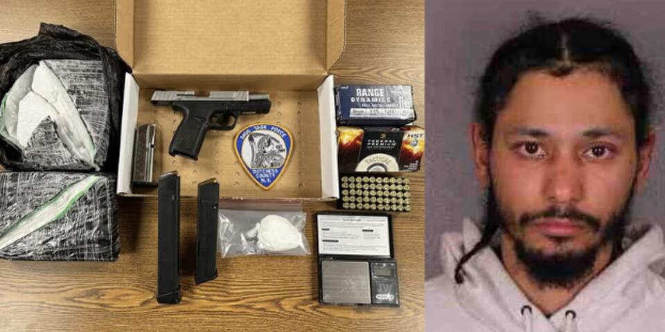 Illegal Firearm, Cocaine Seized From Poughkeepsie Drug Dealer In Going ...