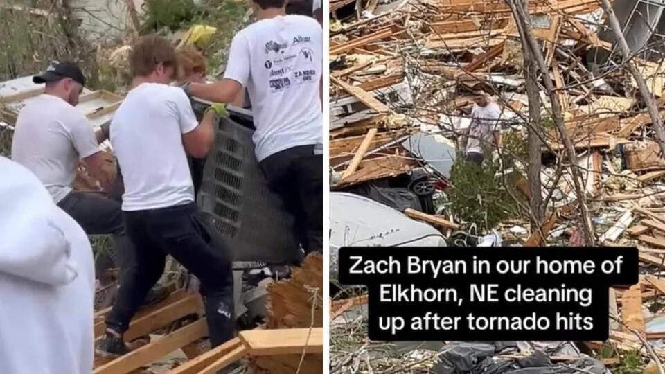 Zach Bryan Spotted Helping Elkhorn Community Clean Up Debris Left In ...