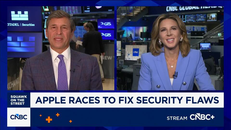 Apple races to fix string of security flaws