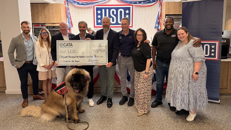 CATA Dealers Raise $59,000 for USO in Annual Campaign