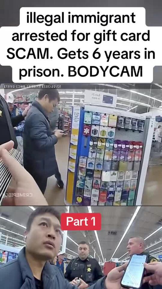 illegal immigrant arrested for gift card SCAM. Gets 6 years in prison ...