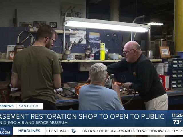 Air & Space Museum opens restoration shop to the public for first time