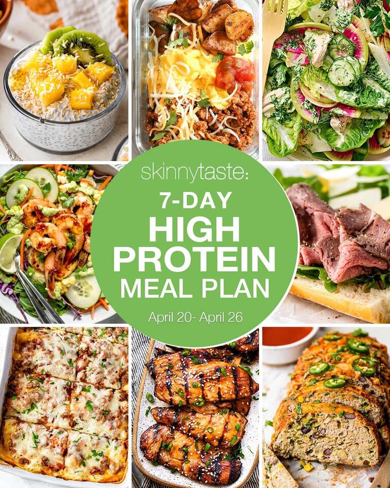 7 Day High Protein Diet Meal Plan - NewsBreak