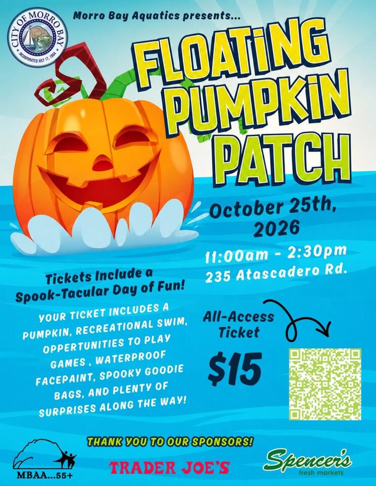 Floating Pumpkin Patch at Morro Bay Aquatics - NewsBreak