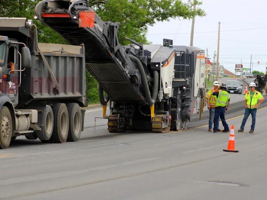Longawaited repairs begin on Route 1 through Presque Isle