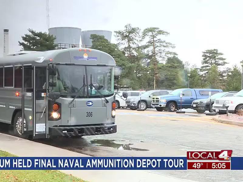 Hastings Museum holds final Naval Ammunition Depot tour for 2023