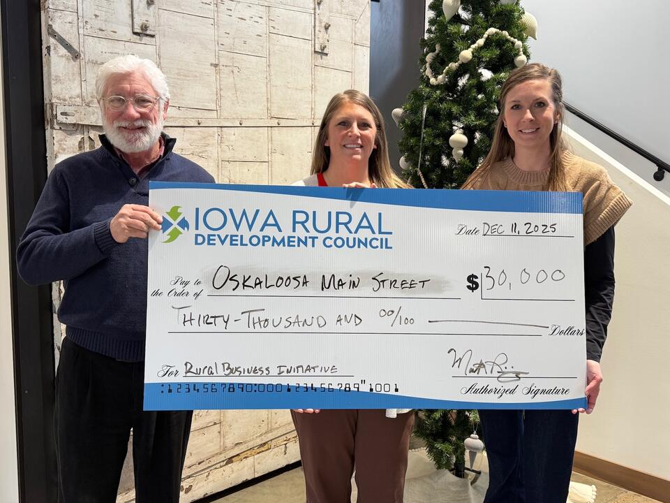 Oskaloosa Awarded State-Backed Grant to Strengthen Small Businesses and ...