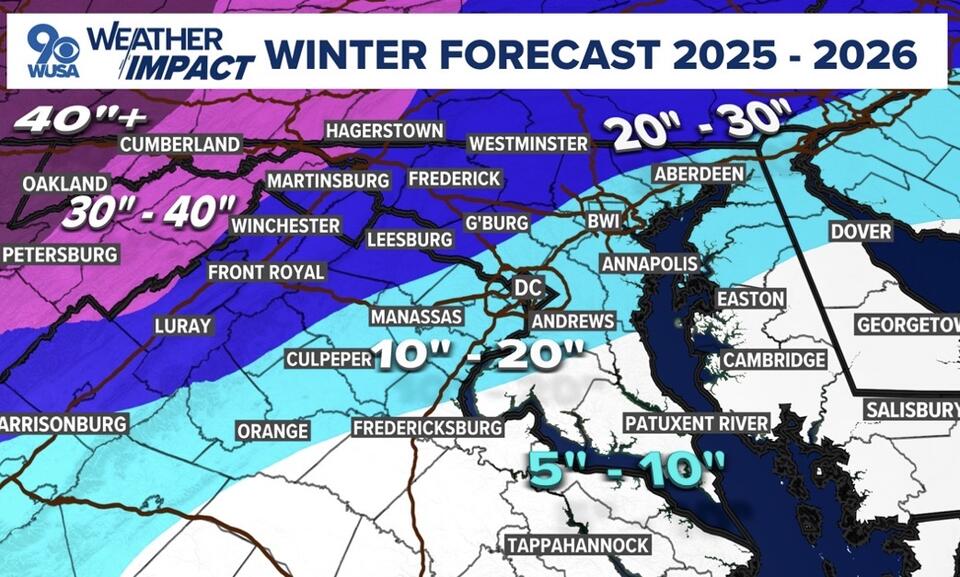 20-30 Inches Possible in Topper Shutt’s/WUSA9’s Winter Outlook - NewsBreak