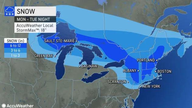 Winter storm to bring several inches of snow to Boston - NewsBreak