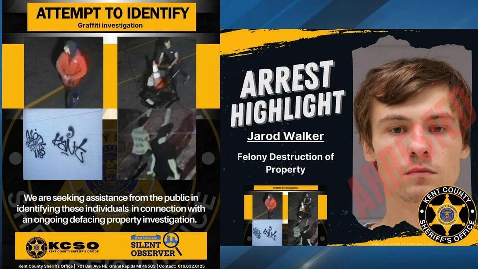 Man faces multiple felony charges for vandalism of dozens of businesses ...