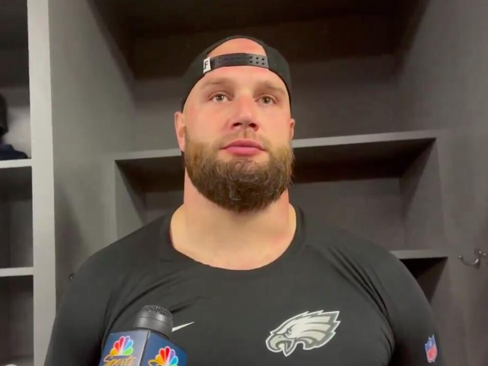 Eagles Lane Johnson calls out teammates after playoff loss