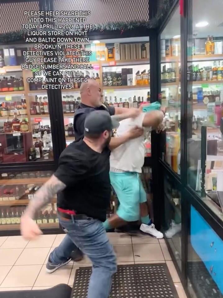 Man beaten in wrongful arrest by cops in liquor store files claim ...