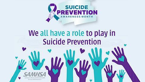 Friday Five – National Suicide Prevention Awareness Month