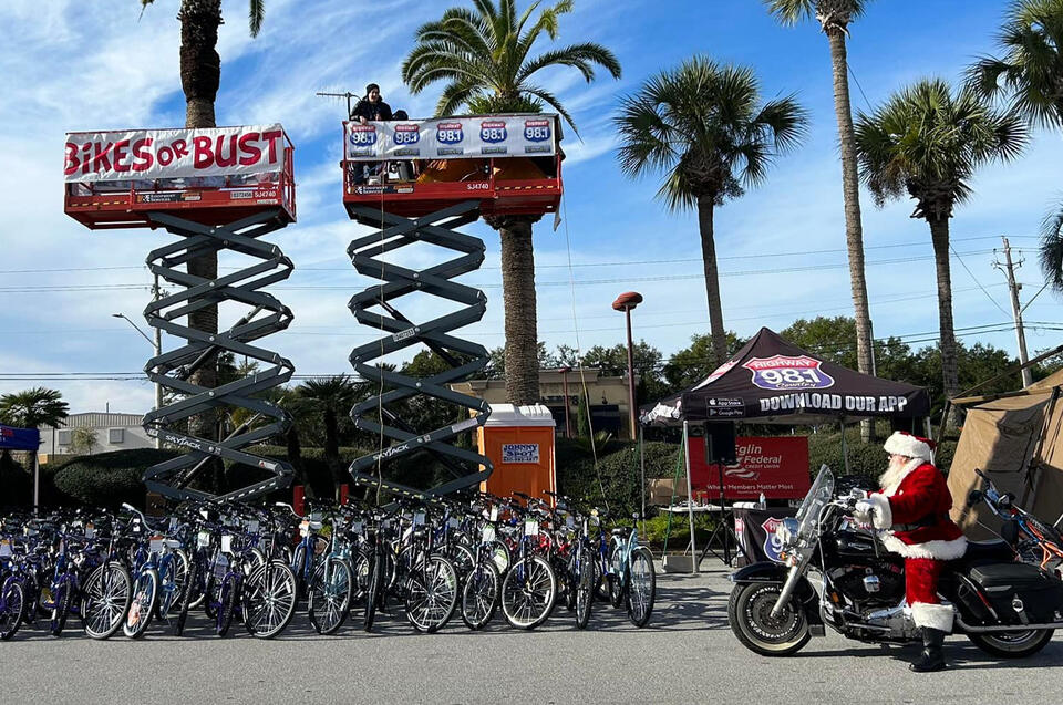 Local radio stations to host 15th annual ‘Bikes or Bust’ toy drive at ...