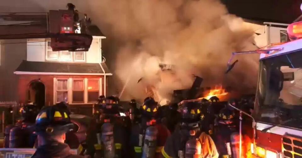 Explosion Triggers Massive Queens Fire That Injures Multiple NYPD ...