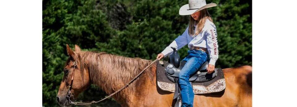 How Ten-Year-Old Raleigh Harper Smith is Reinventing Rodeo Jeans ...