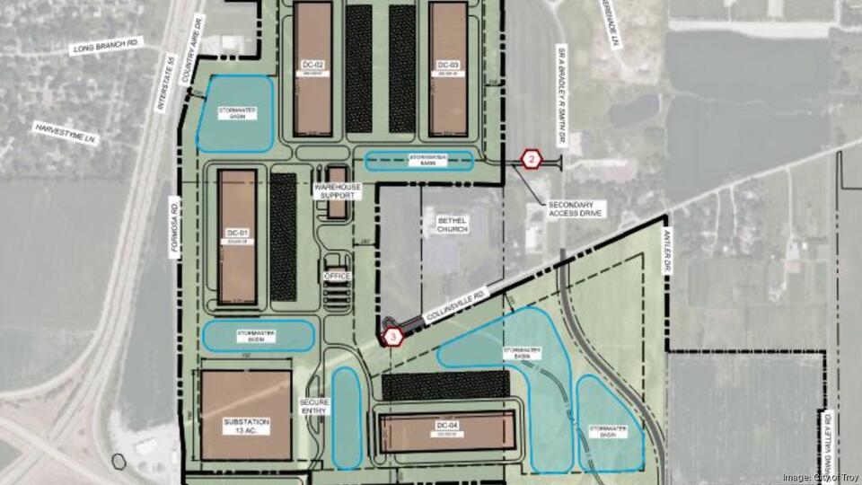 Data center developer faces setback as Metro East city's officials ...