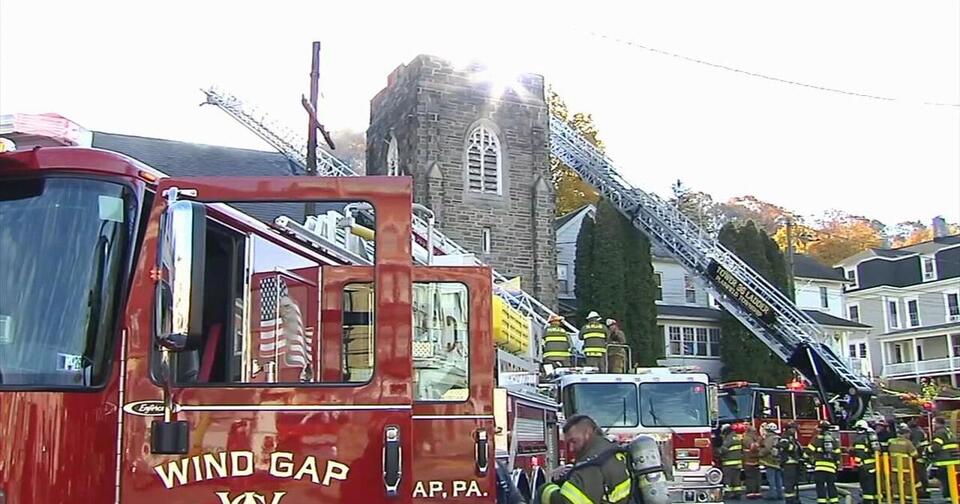 Crews battle fire at church in Bangor, neighbor alerted 911 to fire ...