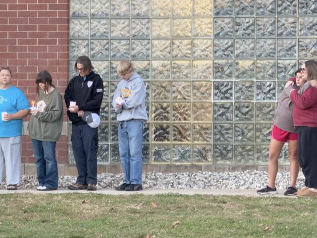 Vigil for two students killed in crash, three that were hurt