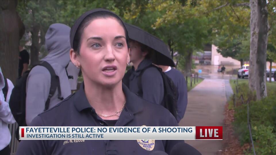Police: No evidence of active shooter after University of Arkansas ...