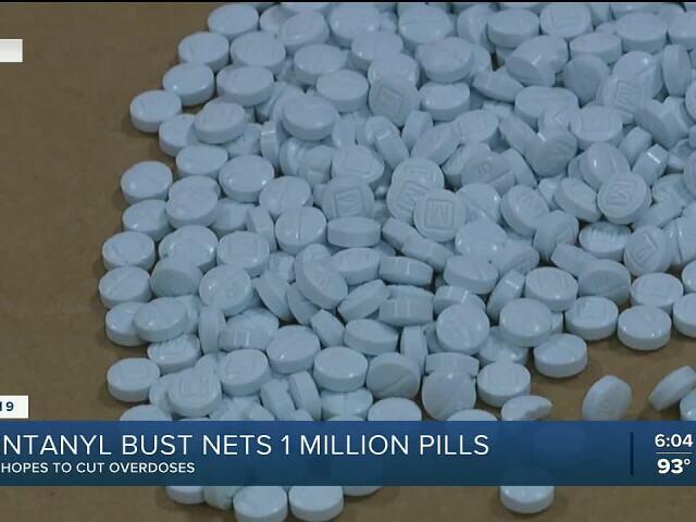 March fentanyl bust nabs nearly 1 million pills - NewsBreak
